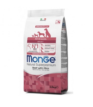 MMONGE ALL BREEDS MONOPROTEICO MANZO E RISO KG 12