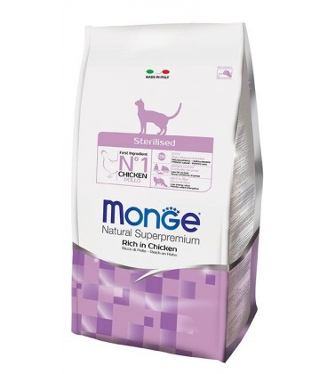 Monge Cat Sterilised Monoproteico Anatra 1,5kg