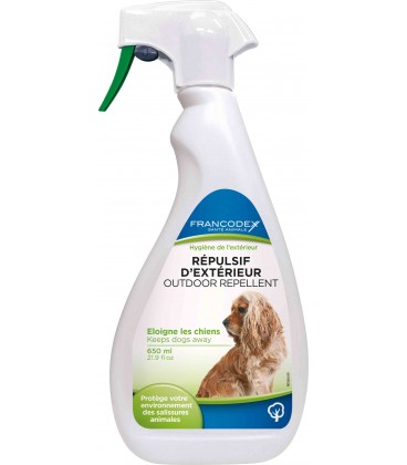 Francodex Repellente d'esterni per cani 650 ml