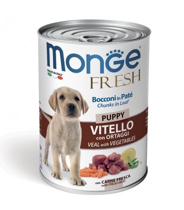 Monge - Fresh Puppy Vitello con Ortaggi gr 400