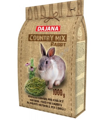 Dajana country mix rabbit per conigli nani adulti 1000gr