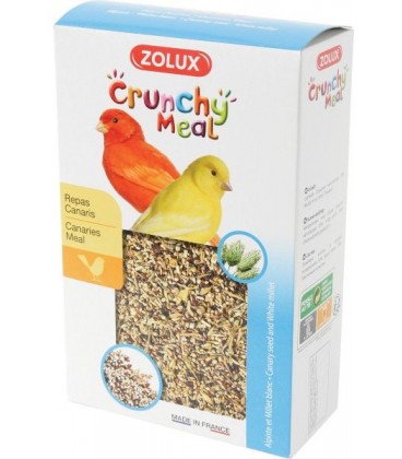 zolux crunchy meal per canarini gr 800