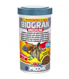 PRODAC BIOGRAN MEDIUM per pesci acqua dolce 250 ml /120 gr