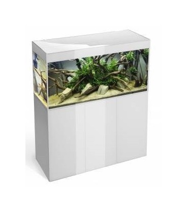 ACQUARIO AQUAEL GLOSSY 120 WITHE ACQUARIO 302LT CON SUPPORTO