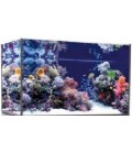 Vasca Acquario Artigianale Professionale IN TOTAL VETRO EXTRA CHIARO - 100x50x70h - 350LT (con supporto)