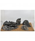 Rocce zen stone seriuy stone black (per acquascapers)