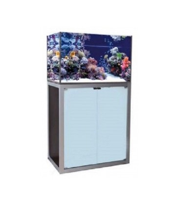 Vasca Acquario Artigianale Professionale IN TOTAL VETRO EXTRA CHIARO - 150X70X60H - 630LT (CON SUPPORTO MOBILE)