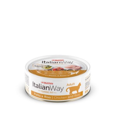 Italian Way Gatti Adulti Classic Fit Pollo e Riso gr 80