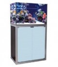 Vasca Acquario Artigianale Professionale IN TOTAL VETRO EXTRA CHIARO - 130X50X55H - 357LT (CON SUPPORTO MOBILE)