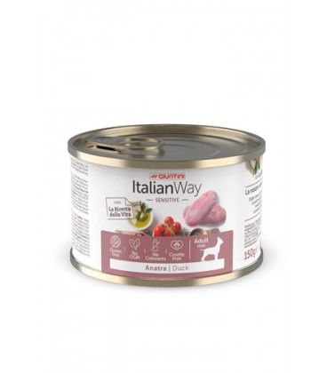 ItalianWay Dog Sensitive Adult Gluten Free - Anatra - 150g