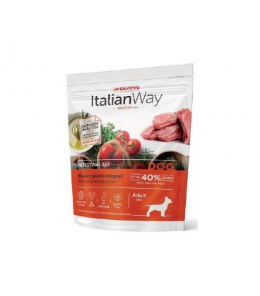 Italian Way Mini Sensitive Intestinal Maiale e Piselli Integrali 8 kg