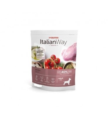 Italian Way per Cane Adult Mini Sensitive con Anatra da 1.5 kg