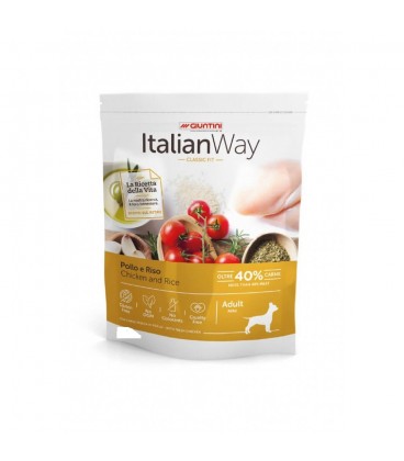 Italian Way Dog Classic Fit Adult Mini - Pollo E Riso gr 800