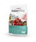 ITALIAN WAY CAT ADULT STERILIZED IDEAL WEIGHT TROTA E MIRTILLI 1,5Kg