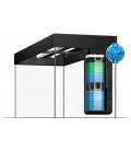 Juwel Acquario Rio 450 Nero con Supporto (Nuovo Modello con Illuminazione Led)