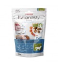 Italianway Pillows con pollo, salmone e barbabietola- Skin&Coat gatti Adult 60 gr