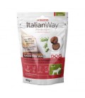 Italianway Ricco in manzo, con formaggio e rosmarino Grain free snack Miniburger cani Adult 60 gr