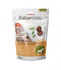 Italianway Ricco in pollo, con pomodoro e rosmarino Grain free snack Miniburger cani Adult 60 gr