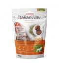 Italianway Ricco in maiale, con pomodoro e erbe Grain free snack Miniburger Cane Adult 60 gr