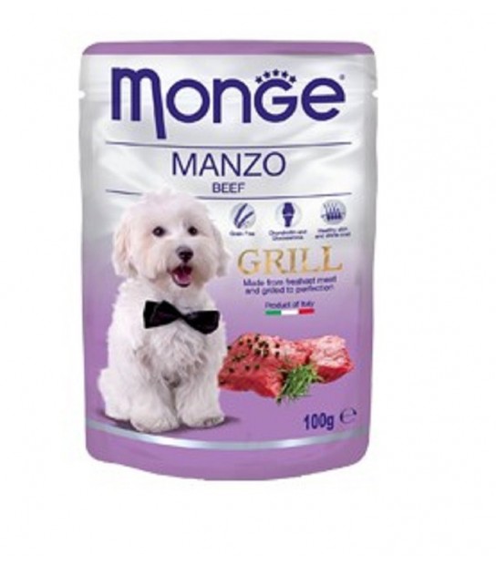 Monge Dog Pollo Con Manzo 95 gr Umido Per Cani