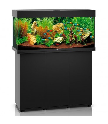 Juwel Acquario Rio 180 Nero con supporto (Nuovo Modello con Illuminazione Led)